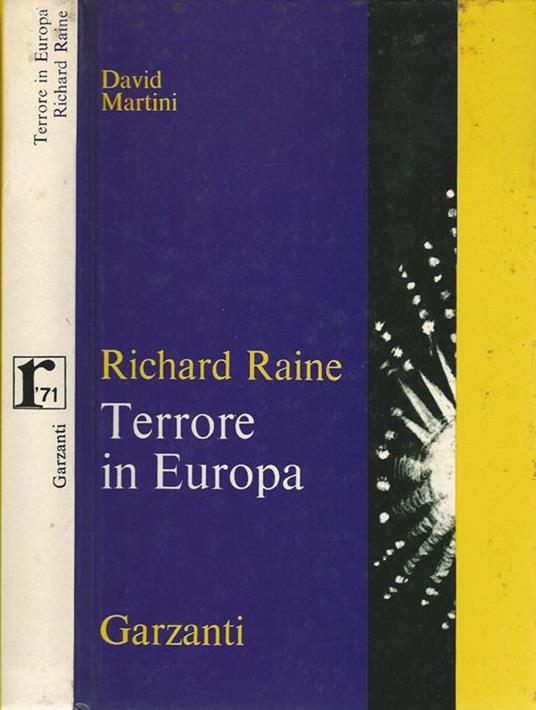 Terrore in Europa. David Martini - Richard Raine - copertina