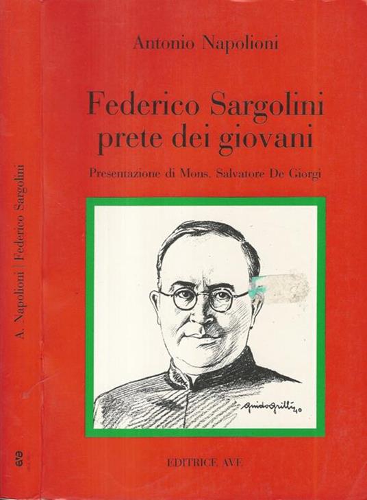Federico Sargolini prete dei giovani - Antonio Napolioni - copertina