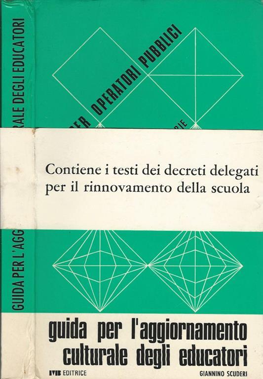 Guida per l'aggiornamento culturale degli educatori - Giannino Scuderi - copertina