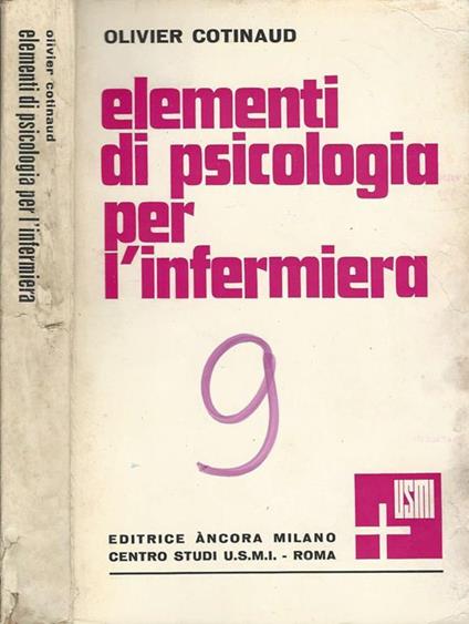 Elementi di psicologia per l'infermiera - Olivier Cotinaud - copertina