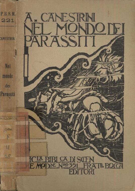 Nel mondo dei parassiti - Alessandro Canestrini - copertina