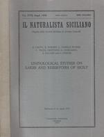 Limnological Studies on lakes and reservoirs of Sicily. Il naturalista Siciliano