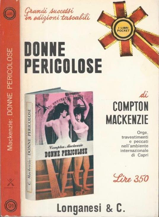 Donne pericolose - Compton Mackenzie - copertina