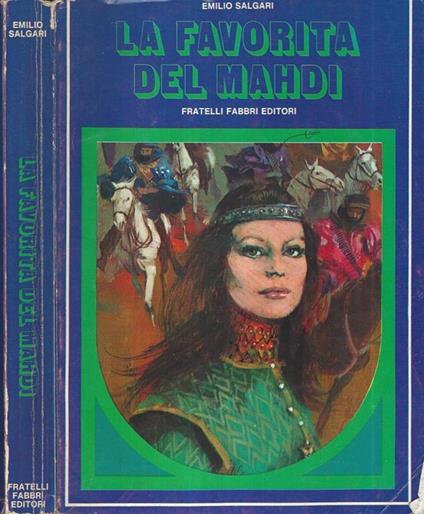 La favorita del Mahdi - Emilio Salgari - copertina