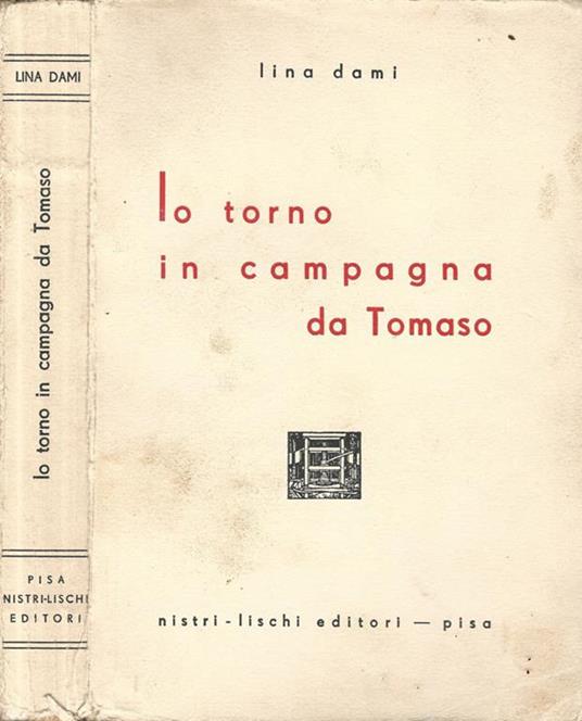 Io torno in campagna da Tomaso - Lina Dami - copertina