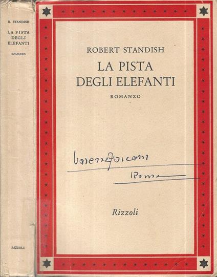 La pista degli elefanti - Robert Standish - copertina