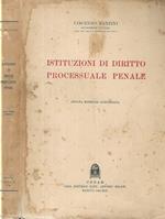 Istituzioni di diritto penale processuale