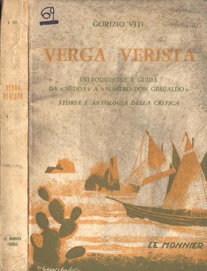 Verga verista - Gorizio Viti - copertina