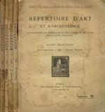 Repertoire d'art et d'archeologie anno IV