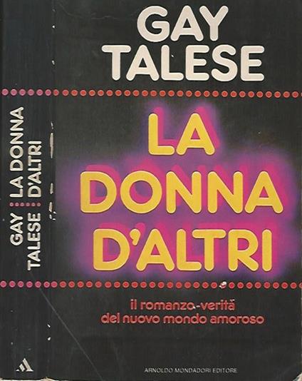 La donna d'altri - Gay Talese - copertina