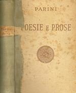 Poesie e prose