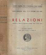 Relazioni XXVIII Riunione (Pisa, 11-15 ottobre 1939 XVII). Volume V Lavori delle Sezione di Classe C