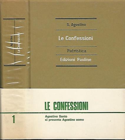 Le confessioni - Agostino (sant') - copertina