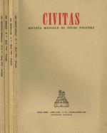 Civitas. Rivista mensile di studi politici fondata nel 1919 da Filippo Meda. Anno XVIII n.7/8 9 10 11/12