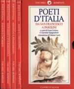 Poeti d' Italia Vol. I. II. III. IV