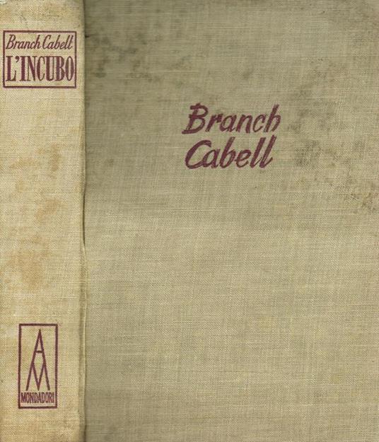 L' incubo - Branch Cabell - copertina