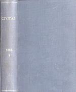 Civitas Anno 1965 Vol. I. Rivista mensile di studi politici