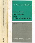 Antologia della critica letteraria vol.II. Dal Rinascimento all'Illuminismo