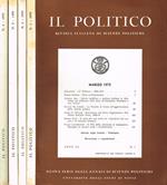 Il Politico. Rivista italiana di scienze politiche nuova serie anno XL