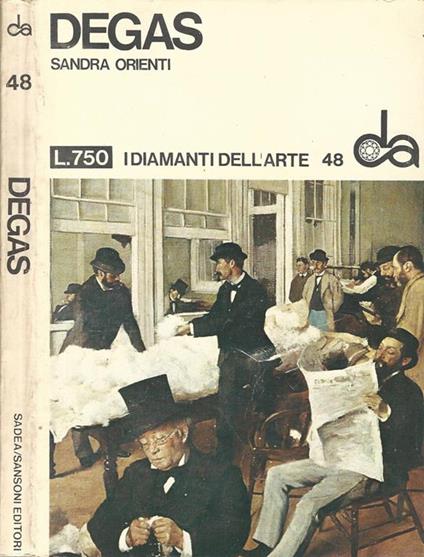 Degas - Sandra Orienti - copertina