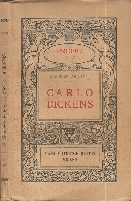 Carlo Dickens - Silvio Spaventa Filippi - copertina