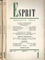 Esprit Anno XXXVI-N° 1, 2