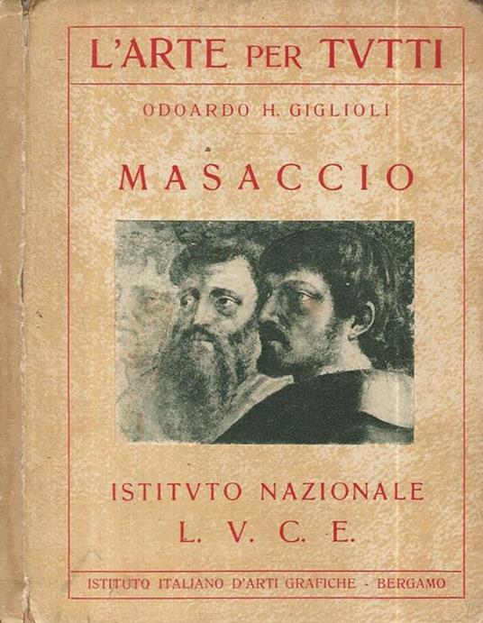 Masaccio - Odoardo Giglioli - copertina
