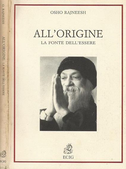 All'origine: la fonte dell'essere - Osho Rajneesh - copertina