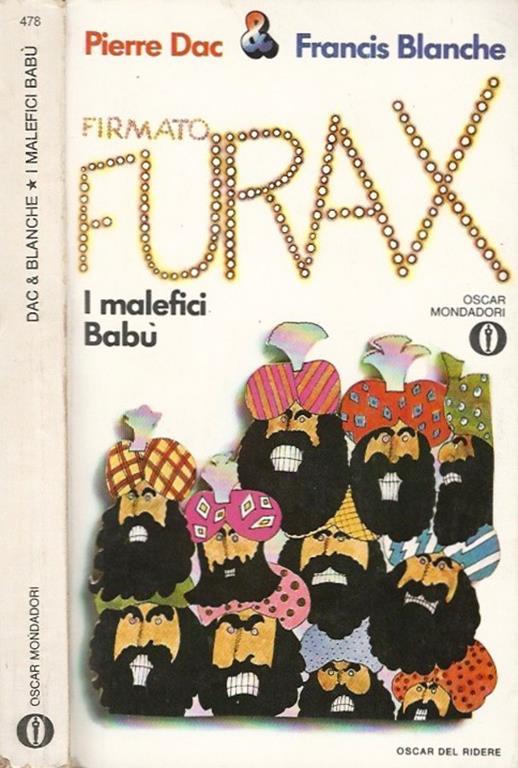 Firmato Furax. I malefici Babù - Pierre Dac - copertina