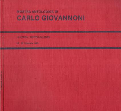 Mostra Antologica di Carlo Giovannoni - copertina