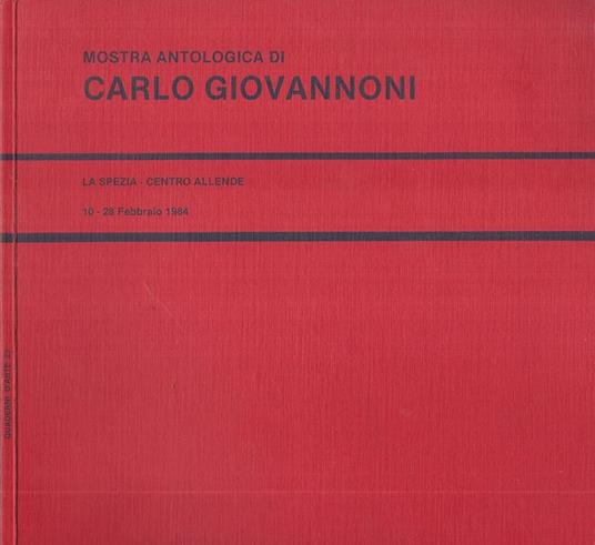 Mostra Antologica di Carlo Giovannoni - copertina