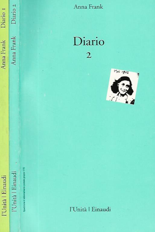 Diario - Anne Frank - copertina