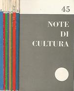 Note di Cultura