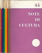 Note di Cultura