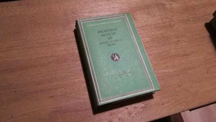 Diodorus of Sicily XII Books XXXIII - XL INDEX - Diodoro Siculo - copertina