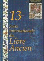 13ème Foire Internationale du Livre Ancien