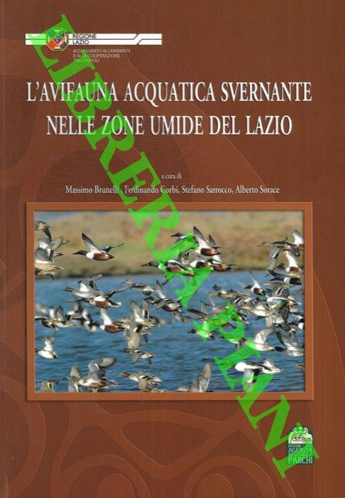 L' avifauna acquatica svernante nelle zone umide del Lazio - Massimo Brunelli - copertina