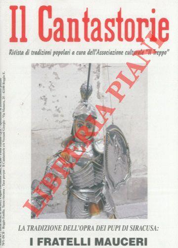 Il cantastorie. Rivista di tradizioni popolari - copertina