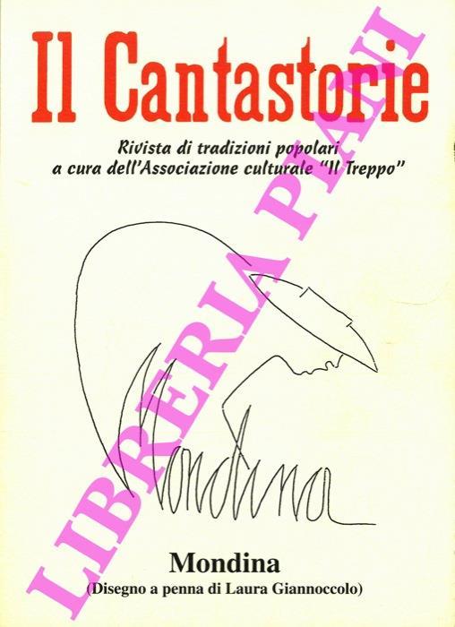 Il Cantastorie. Rivista di tradizioni popolari. 2005 - copertina