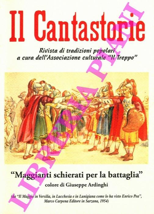 Il Cantastorie. Rivista di tradizioni popolari. 2006 - copertina