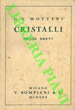 Cristalli. Prose brevi