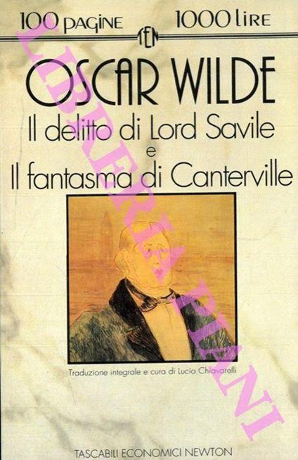 Il delitto di lord Arturo Savile - Oscar Wilde - copertina