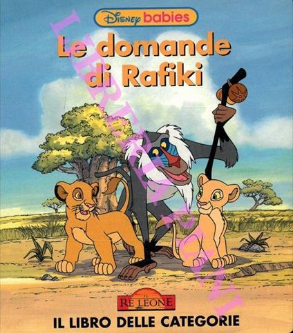 Le domande di Rafii. Il Re Leone. Il libro delle categorie - Walt Disney -  Libro Usato - Novara De Agostini 