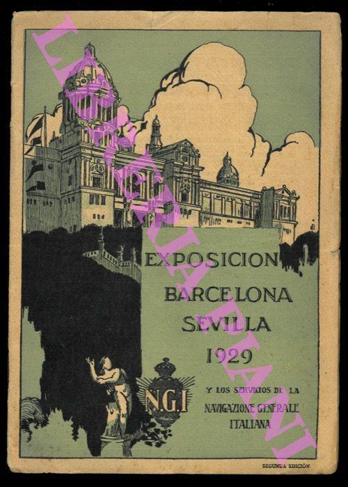 Exposicion Barcelona Sevilla 1929 - copertina