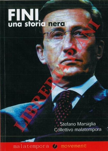 Fini. Una storia nera - Stefano Marsiglia - copertina