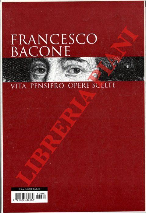 Francesco Bacone. Vita, pensiero, opere scelte - Armando Massarenti - copertina