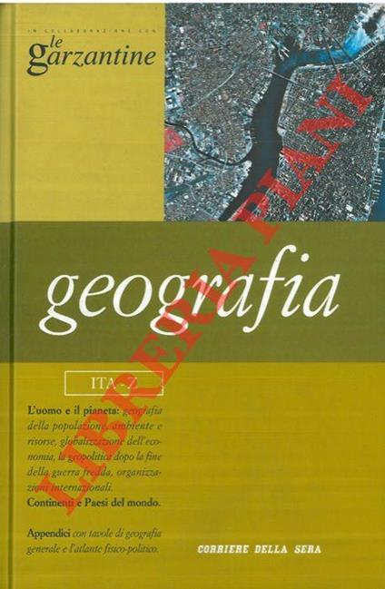 Geografia - copertina