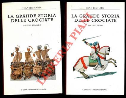 La grande storia delle Crociate - Jean Richard - copertina