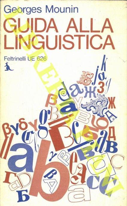 Guida alla linguistica - Georges Mounin - copertina