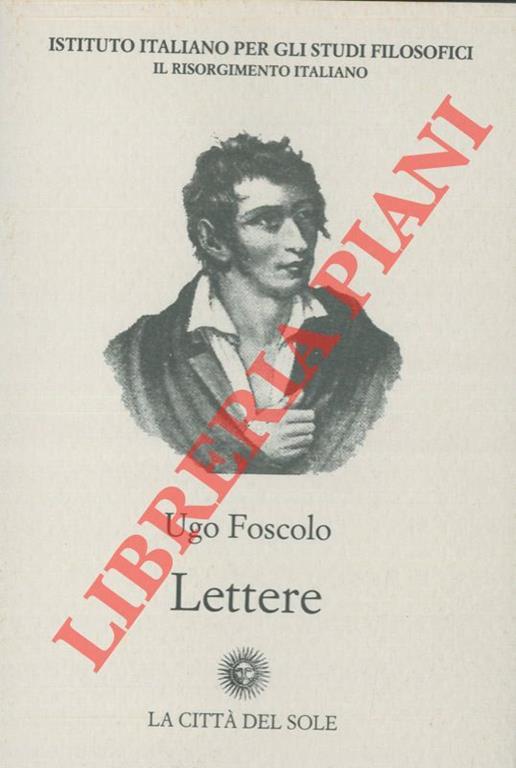 Lettere - Ugo Foscolo - copertina